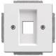 Busch Jaeger 2CKA001753A0403 BJ 2561-84 Central disc studio white solo cover for data communication