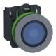 Schneider Electric XB5FW36M5C0 Schneider illuminated pushbutton, complete, plastic, momentary, blue, 30mm