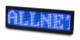 Allnet ALLNTAGBv2 Namensschild elektronisch programmierbar seriell - Farbe blau