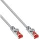 20er Bulk-Pack InLine® Patchkabel, S/FTP (PiMf), Cat.6, PVC, CU, grau, 7.5m