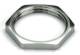 Weidmüller 1736990000 SKMU M16 MS lock nut brass nickel-plated 