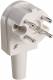 ABL Sursum 2407110 ABL PERILEX right-angle plug 16A Duroplast white