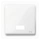 Merten 432725 rocker with window rectangular IP44 active white glossy system M