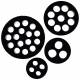 U.I. Lapp 53325350 Lapp multiple sealing insert M25 3x5mm, Skintop-DIX-M25350