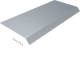 Hager AKB82000401V Blind cover 1-sided L800 mm 45° 100 mm overhang steel 200x40