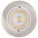 Nobile 1856756923 Downlight 5068 ECO Flat 8W nickel-coloured-brushed 3000K 38° 350mA