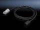 Rittal 7856027 DK Connection cable, L: 3 m, 10 A, 1-phase, Wago X-Com, C14, For PSM