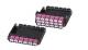 Telegärtner 100022342 HD3-Patch-Module 0.5 U 6xLCD OM5 lindgrün OM5 Breakout TICNET