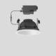 BEGA Gantenbrink 24534WK3 LED compact downlight for indoor and outdoor use White-3000K
