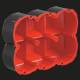 Kaiser 9499-77.06 fire protection Quickbox Maxi HWD 90 3x2 d=83 EI30-EI90 205x145