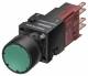 Siemens 3SB22060AD01 3SB2206-0AD01 illuminated pushbutton, 16 m