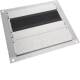 Hager M-BBB6060 Bodenblech 4teilig mit Bürsten 600x600 (BxT) verzinkt