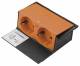 Hager GBES22004 Gerätebecherm 2 STD ro zu KDQ08/KDE04