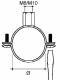 Niedax PB-6064 Eklips-clamp ,