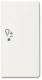 Busch Jaeger 2CKA006220A0491 BJ 6234-22-884 rocker/R 2f dimmer matt studio white Busch-free@home future linear