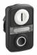 Schneider Electric ZB5AW7A1721 Schneider Illuminated double push button Bez.I flat ws Bez.O flat sw D22