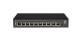 LevelOne FGP-1031 PoE+Switch 8x Fast Ethernet PoE/2x Gigabit Ethernet 120W unmanaged Metall