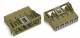WAGO 770-765/073-000 socket part snap-in 5P. light green