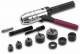 Cimco 133016 screw hole punch sets diamond VA 12 pieces contains hydraulic straight