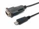 Equip Adapter USB-C->Serial RS232-DB9 Prolific St/St 1.50m