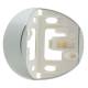 B.E.G. Brück Electronic 97043 motion detector RCPlus-next corner plinth stainless steel look