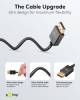 Goobay Standard Slim DisplayPort™-Kabel 2.0/2.1, 40 Gbit/