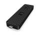 IcyBox Externes M.2 NVMe Carbon Gehäuse, USB-Type C Stecker extern retail