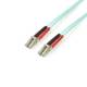 StarTech.com 10Gb Aqua Fiber Patch cable - LC multi-mode (M) - LC multi-mode (M) - 5 m