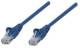 INTELLINET Patchkabel RJ45 U/UTP Cat5e 20m Hebelschutz blau