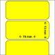 OEM-Factory Labels - PVC 70x13mm, perm, K40, yellow gl GIRL nzend.