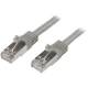 Startech.com N6SPAT3MGR 3 m Grau Gigabit Snagless RJ45 SFTP Cat6 Patchkabel