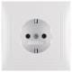 Berker 47229909 Steckdose SCHUKO mit Abdeckplatte S.1 polarweiss matt