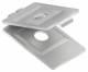 Niedax GRWGK10E3 mounting bracket inside grille in one piece stainless steel