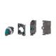Eaton 110924 M22-WRLK-G-K10LED-BVP selector switch 1NO with knob complete device