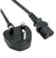 OPENGEAR 440015 PC IEC TO UK 3PIN BLACK 1.8M