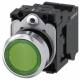 Siemens 3SU11520AB403BA0 3SU1152-0AB40-3BA0 pushbutton, bel. 22mm round green button 1S AC / DC 24V