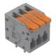 WAGO 2601-1103 printed circuit board terminal, lever, 1.5 mm², grey