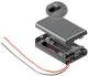 Goobay 48143 Battery holder, 3x Micro '' AAA '' - with connection cable and switch