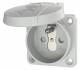 Mennekes 11180 16A2P+E 230V SCHUKO-Anbau-Steckdose grau