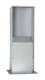 Walther-Werke 6209929 Walther Energiesäule aus Edelstahl HxBxT: 983x332x232mm