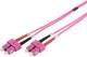 DIGITUS DK-2522-01-4 LWL patch cable SC -> SC 1.00 m multimode duplex OM4