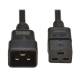 Eaton Power Quality POWER CABLE C20 TO C19 H05VV-F