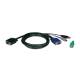 Eaton Power Quality 4.57 M USB/PS/2 KVM SWITCH CBL
