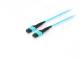Equip Patchkabel MTP->MTP 7.00m Multimode OM4 türkis Polybeutel
