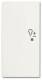 Busch Jaeger 2CKA006220A0490 BJ 6234-21-884 rocker/L 2f dimmer matt studio white Busch-free@home future linear