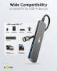Goobay Slim 4-Port USB-Hub, USB-C™ auf USB-C™/USB-A, 5 Gb