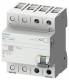 Siemens 5SV33244 FI-Schalter Typ B 40A 1+N-polig 30mA 230V 4TE kurzzeitverzinkt