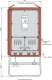 Walther-Werke WV0632A Walther distribution cabinet 173kVA all current. FI 250A/500mA