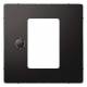 Merten MEG5775-6034 Central plate Univ. RTR insert with touch display anthracite