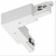 Lts Licht und Leuchten 660278 LTS ST-A L/PE-IN/9011 white ONETrack AB L connector 3PH+DALI SL = inside 